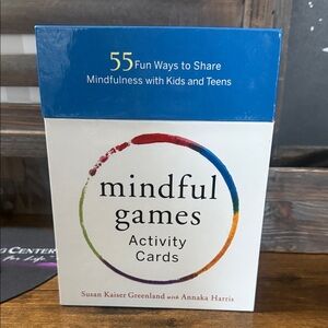 Mindfulness Activity Cards – (Blue/White)